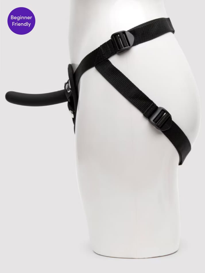 Lovehoney Beginner's Unisex Strap-On Harness Kit with 5 Inch Pegging Dildo